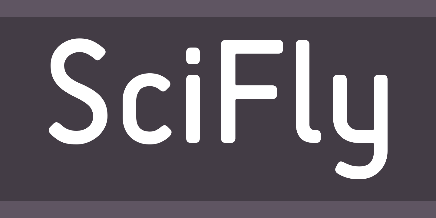 フォント SciFly